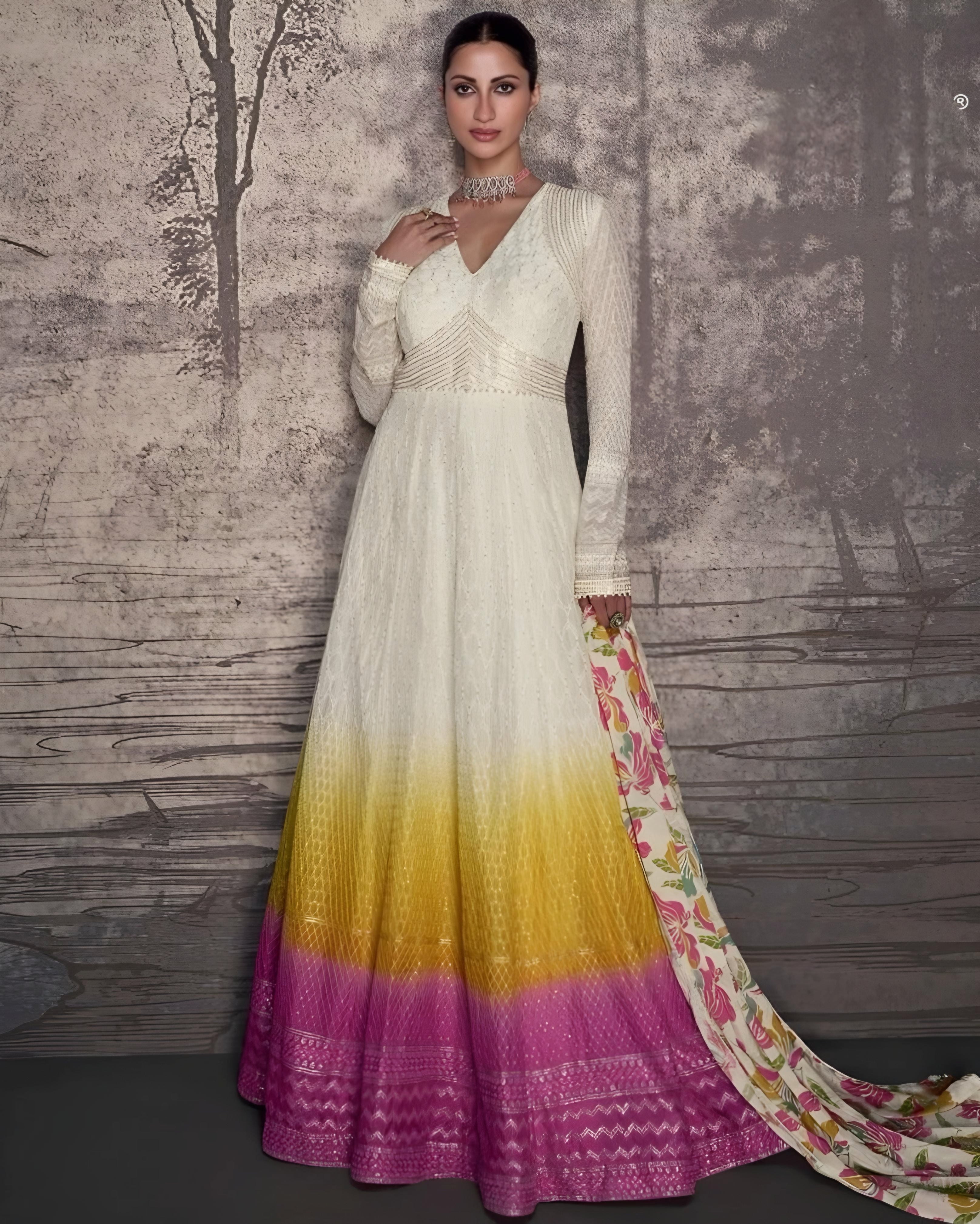 Punjabi dress anarkali hotsell