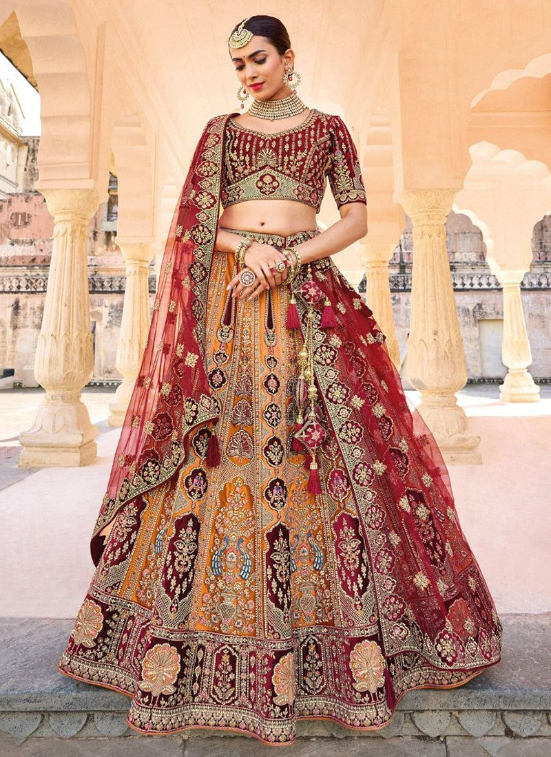 Royal 27 Wedding Wear Wholesale Bridal Lehenga Choli Collection Dno 10