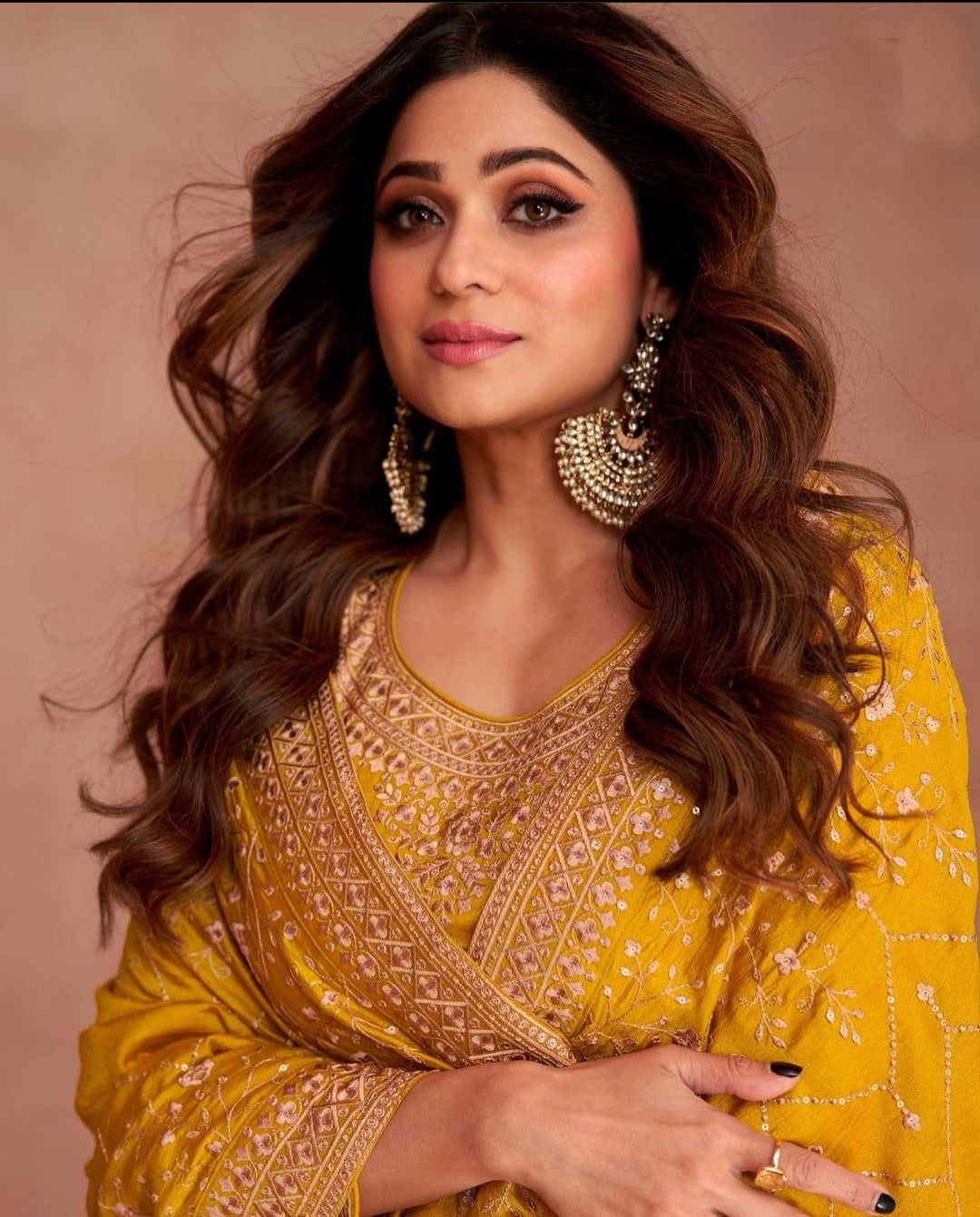 Premium Silk Designer Anarkali Suits Yellow